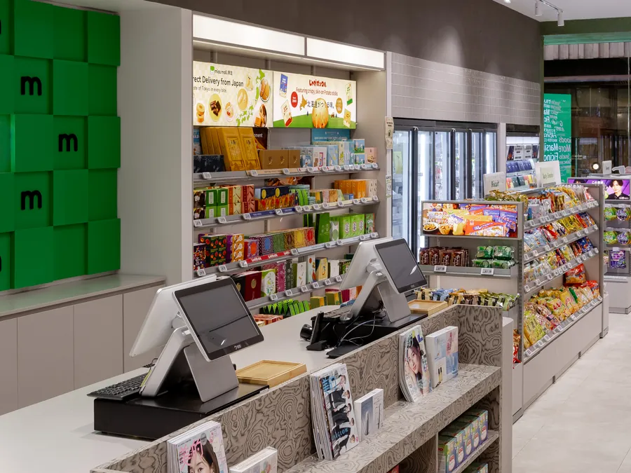 The checkout counter at MiauMall QV Melbourne